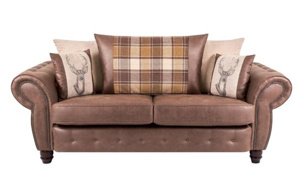 ScS Living County Brown 3 Seater Sofa | Brown 3 Seater Sofa | Sofa Sale