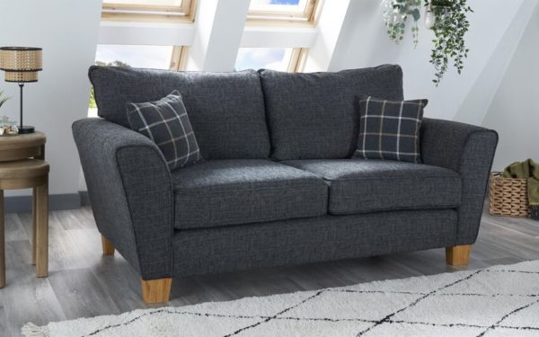 ScS Living Theo Fabric 2 Seater Sofa Standard Back