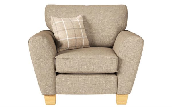 ScS Living Cream Theo Fabric Standard Chair