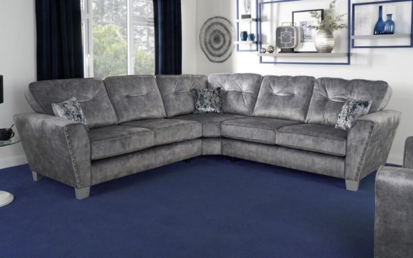 ScS Living Esme Fabric 2 Corner 2 Sofa