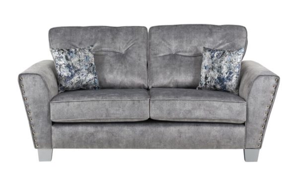 ScS Living Grey Esme Fabric 2 Seater Sofa