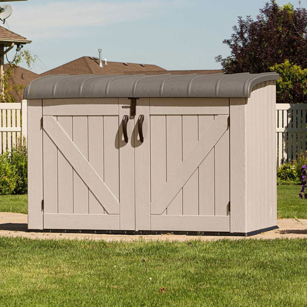 6' x 3' Lifetime Heavy Duty Low Plastic Storage Shed (1.91m x 1.08m)